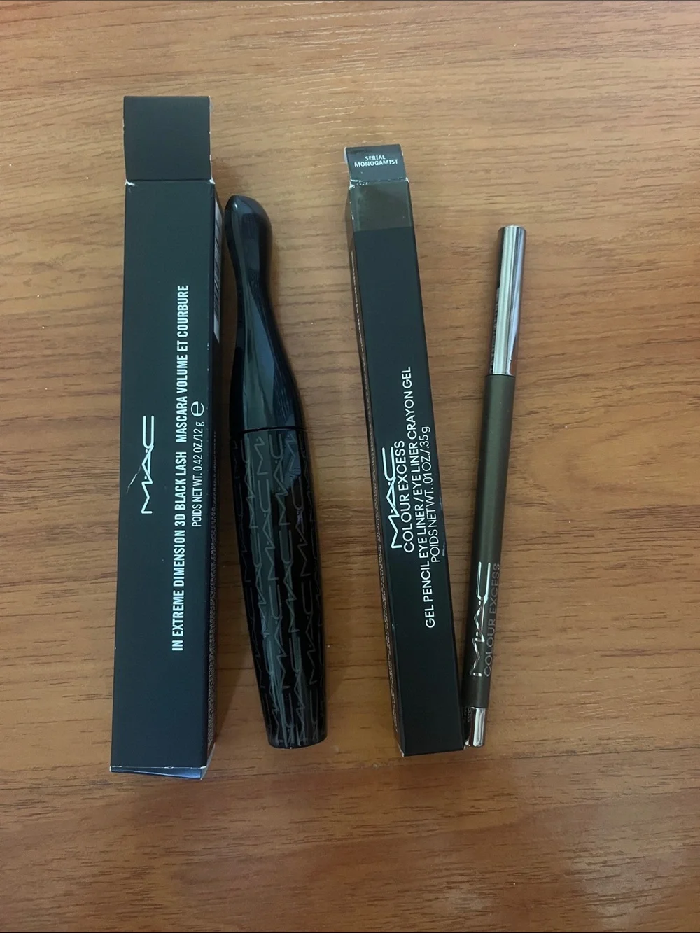 Set of MAC Extreme Dimension Mascara & Gel Eyeliner in Serial Monogamist